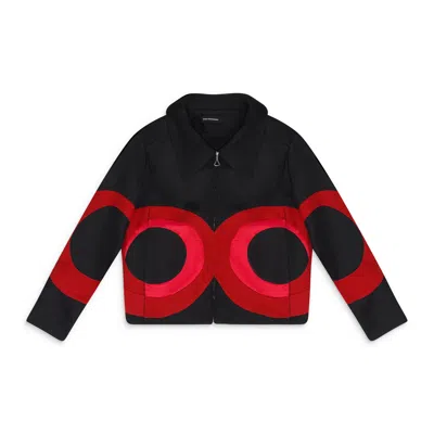 Kiko Kostadinov Black Oculus Jacket