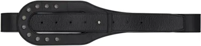 Kiko Kostadinov Black Orvos Belt