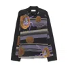 Kiko Kostadinov Black  Purple Jackets
