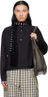 Kiko Kostadinov Black Slatina Hoodie In Black