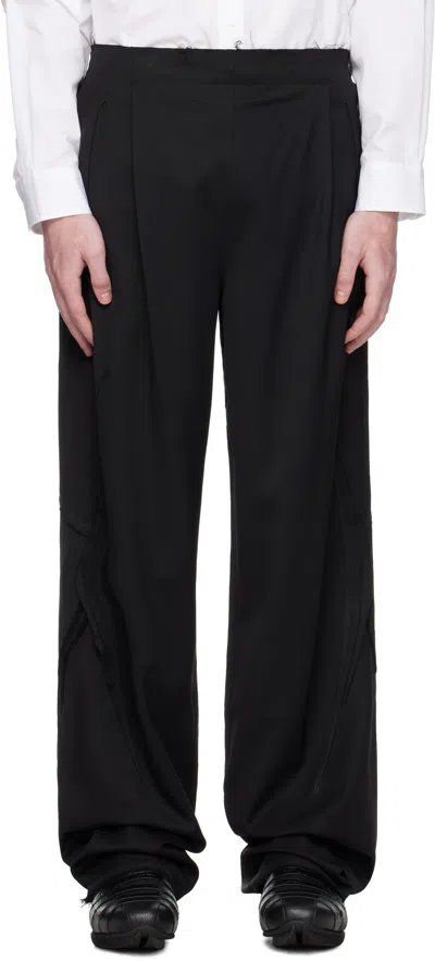 Kiko Kostadinov Black Vig K-dart Trousers
