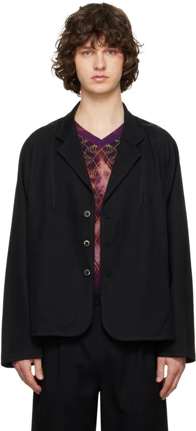 Kiko Kostadinov Black Vig K-dart Blazer