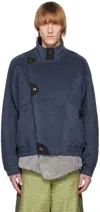 Kiko Kostadinov Blue Maersk Bomber Jacket