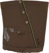 Kiko Kostadinov Brown Alec K-dart Gaiter Scarf In Brown