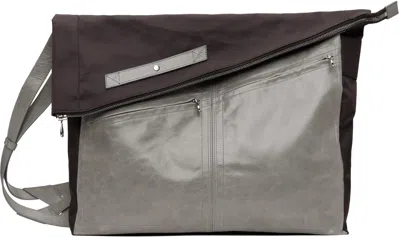 Kiko Kostadinov Brown & Grey Jarocka Bag In Brown / Cement