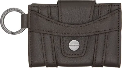 Kiko Kostadinov Brown Orvos Card Holder