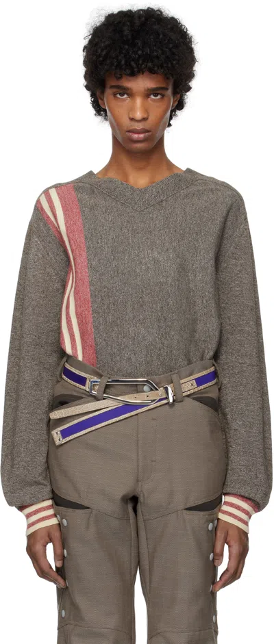 KIKO KOSTADINOV BROWN OSTRO SWEATER