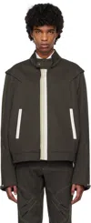 Kiko Kostadinov Brown Solix Jacket In Java Brown