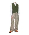 Kiko Kostadinov Striped Casual Pants In Multi