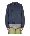 Kiko Kostadinov Casual Bomber Jacket In Blue