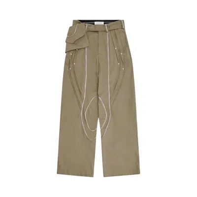 Pre-owned Kiko Kostadinov Chalice Trouser 'brass Green' | Men's Size 52