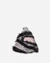 Kiko Kostadinov Chevron Knit Hat Sky Blue In Multi