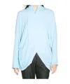 Kiko Kostadinov Coat Tail V-neck Shirt In Multi