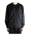 Kiko Kostadinov Crew Neck Casual Jacket In Black