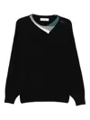 Kiko Kostadinov Crew-neck Sweater In Black