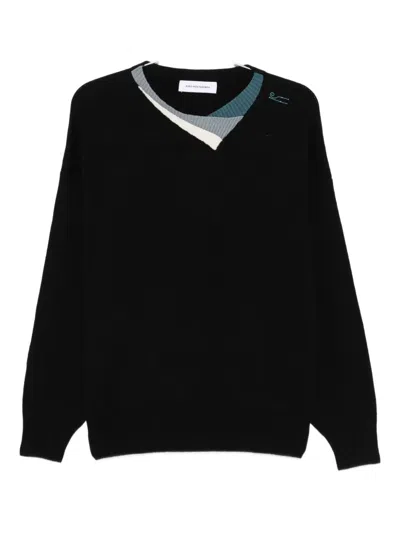 Kiko Kostadinov Crew-neck Sweater In Black