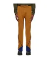 Kiko Kostadinov Yellow Cruma Leggings In Brown