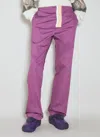 Kiko Kostadinov Diotima Mid-rise Pants In Purple