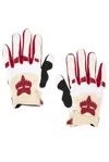 Kiko Kostadinov Dirtpaw Gloves In White