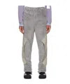 Kiko Kostadinov Elastic Waist Casual Pants In Gray