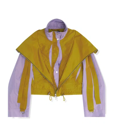 Kiko Kostadinov Erro Jacket In Yellow