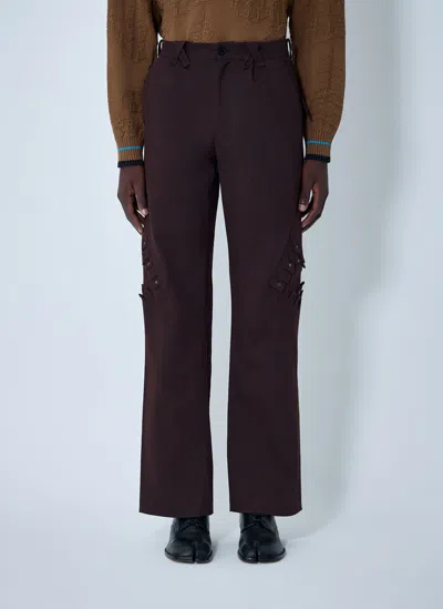Kiko Kostadinov Estike Pants In Brown