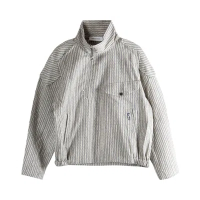 Pre-owned Kiko Kostadinov Farkas Pullover Jacket 'tan/blue' | Men's Size 48