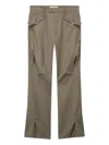 Kiko Kostadinov Flared Trousers In 褐色