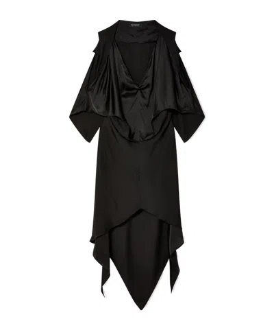KIKO KOSTADINOV FORNAX DRAPED DRESS