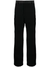 Kiko Kostadinov Gathered Straight-leg Trousers In Schwarz