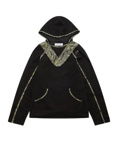 Kiko Kostadinov Gizi Hooded Top In Black