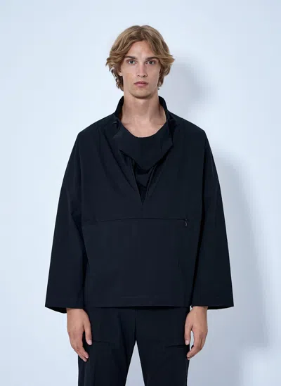 Kiko Kostadinov High-neck Concealed-zip Jacket In Black