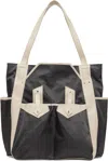 Kiko Kostadinov Gray & Off-white Inex Tote In Dark Grey / Sand