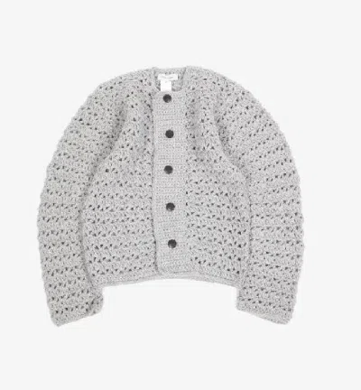 Pre-owned Kiko Kostadinov Gray Cruma Cardigan