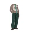 Kiko Kostadinov Green Halics Trousers In Green