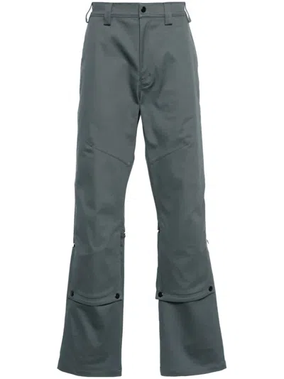 Kiko Kostadinov Tonino Straight-leg Trousers In Grau