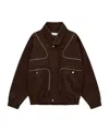 Kiko Kostadinov Harrer Blouson Jacket In Brown