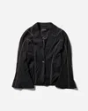 Kiko Kostadinov Hawkbill Tailored Jacket Crow In Black