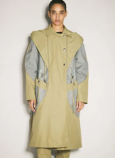 KIKO KOSTADINOV HERNE HOODED TRENCH COAT