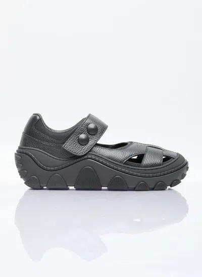 Kiko Kostadinov Hybrid Sandals In Black