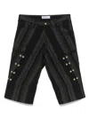 Kiko Kostadinov Inex Shorts In Black