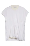Kiko Kostadinov Inex T-shirt In Off White/white