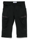 Kiko Kostadinov Inex Snap Shorts In Black