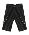 Kiko Kostadinov Inex Shorts In Black/gray