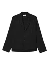 Kiko Kostadinov Inside-out Blazer In Black
