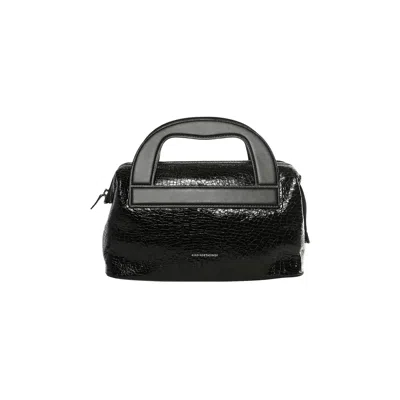 Pre-owned Kiko Kostadinov Isadora Bag 'cracked Black' | Women's Size Onesize