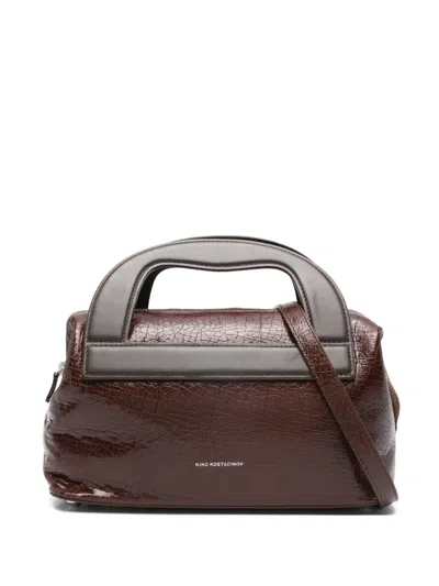 Kiko Kostadinov Isadora Tote Bag In Brown