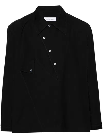 kiko kostadinov jarocka shirt サイズ44 Gray Jarocka Overshirt by Kiko Kostadinov on Sale