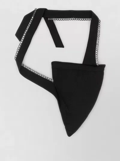 Kiko Kostadinov Kest Crossbody Belt Bag Adjustable Strap In Black