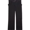 Kiko Kostadinov Kraner Stretch Virgin Wool Trousers In Black
